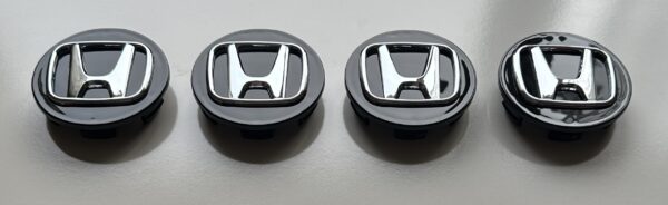 original.jpeg 4 pcs (Set) 58mm - 2.28inch Black Honda Wheel Center Hub Caps
