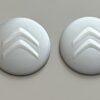 original.jpeg 4 pcs (Set) 56mm - 2.20inch Silver Citroen Wheel Center Hub Caps Stickers