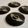 original.jpeg 4 pcs (Set) 65mm - 2.56inch Black Mini Cooper Wheel Center Hub Caps Stickers