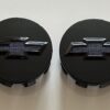 original.jpeg 4 pcs (Set) 83mm - 3.26inch Black Chevrolet Wheel Center Hub Caps