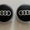 original.jpeg 4 pcs (Set) 68mm - 2.68inch Black Audi Wheel Center Hub Caps