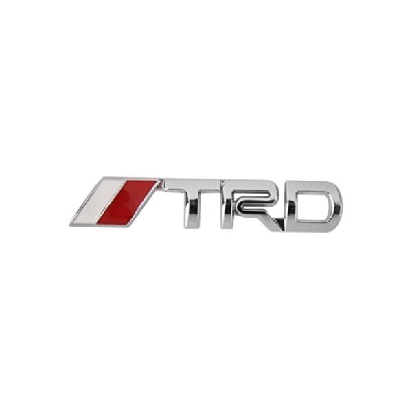 original.jpeg 1 pcs Silver Toyota TRD Metal Emblem Sticker