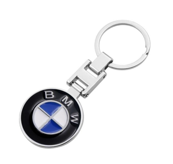 original.png 1 pcs High Quality Blue & White BMW Metal Keychain