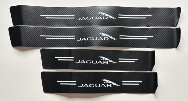 original.jpeg 4 pcs Carbon Fiber Car Door Sill Scuff Protector Set for Jaguar - Anti-Scratch Strip