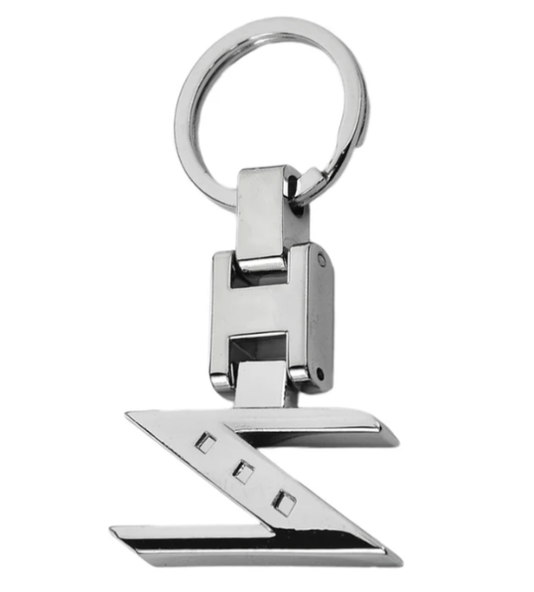 original.png 1 pcs High Quality Silver Nissan 350Z Metal Keychain