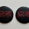 original.jpeg 4 pcs (Set) 56mm - 2.20inch Black & Red OZ Racing Wheel Center Hub Caps Stickers