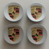 original.jpeg 4 pcs (Set) 76mm - 2.99inch Silver Porsche Wheel Center Hub Caps