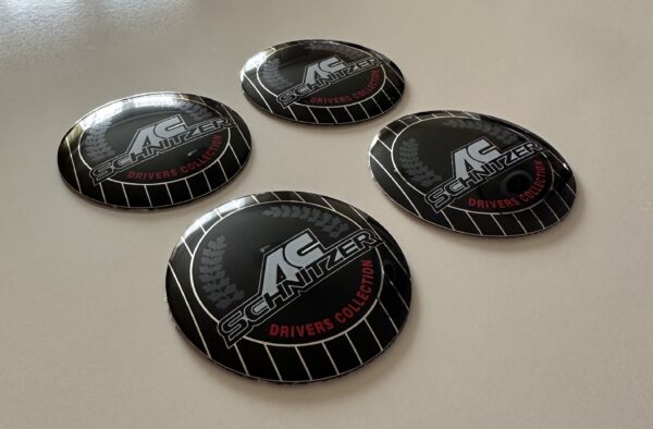 original.jpeg 4 pcs (Set) 56mm - 2.20inch Black AC Schnitzer Wheel Center Hub Caps Stickers
