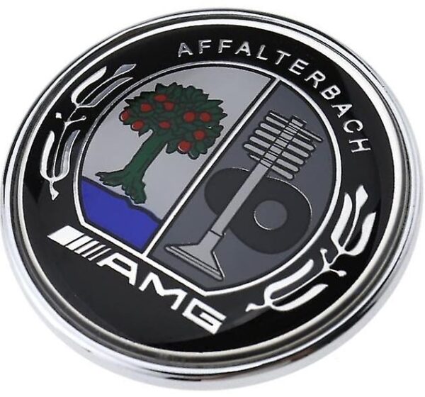 1 pcs AMG Affalterbach Front Hood Bonnet Emblem Badge [A0008171701]