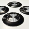 original.jpeg 4 pcs (Set) 65mm - 2.56inch Carbon Black & White BMW Wheel Center Hub Caps Stickers