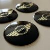 original.jpeg 4 pcs (Set) 65mm - 2.56inch Black Mini Cooper Wheel Center Hub Caps Stickers