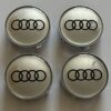 original.jpeg 4 pcs (Set) 68mm - 2.68inch Silver Audi Wheel Center Hub Caps