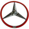 [ALL MODELS] 1 pcs Glossy Black Mercedes Benz Rear Boot Emblem Star Badge
