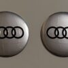 original.jpeg 4 pcs (Set) 56mm - 2.20inch Glossy Silver Audi Wheel Center Hub Caps Stickers