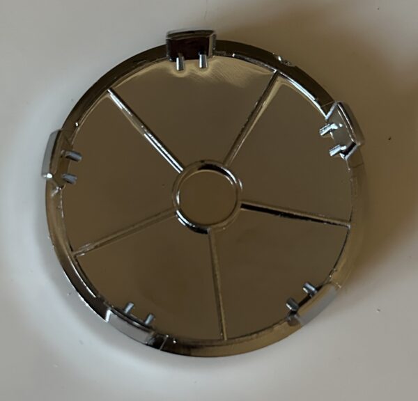 original.jpeg 4 pcs (Set) 68mm - 2.68inch Silver & Black Mercedes Benz Wheel Center Hub Caps
