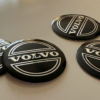 original.png 4 pcs (Set) 56mm - 2.20inch Black Volvo Wheel Center Hub Caps Stickers