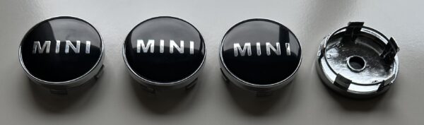 original.jpeg 4 pcs (Set) 60mm - 2.36inch Black Mini Cooper Wheel Center Hub Caps