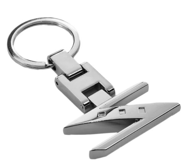 original.jpeg 1 pcs High Quality Silver Nissan 350Z Metal Keychain
