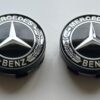 original.jpeg 4 pcs (Set) 60mm - 2.36inch Black Mercedes Benz Wheel Center Hub Caps