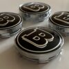 original.jpeg 4 pcs (Set) 60mm - 2.36inch Black Brabus Wheel Center Hub Caps
