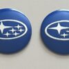 original.jpeg 4 pcs (Set) 56mm - 2.20inch Blue Subaru Wheel Center Hub Caps Stickers