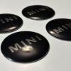 original.jpeg 4 pcs (Set) 56mm - 2.20inch Black Mini Cooper Wheel Center Hub Caps Stickers
