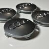 original.jpeg 4 pcs (Set) 60mm - 2.36inch Glossy Gray Audi Wheel Center Hub Caps (4B0601170)