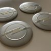 original.jpeg 4 pcs (Set) 56mm - 2.20inch Silver Opel Wheel Center Hub Caps Stickers
