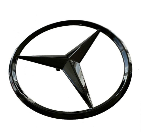 [ALL MODELS] 1 pcs Glossy Black Mercedes Benz Rear Boot Emblem Star Badge
