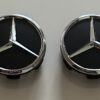 original.jpeg 4 pcs (Set) 60mm - 2.36inch Matte Black Mercedes Benz Star Logo Wheel Center Hub Caps