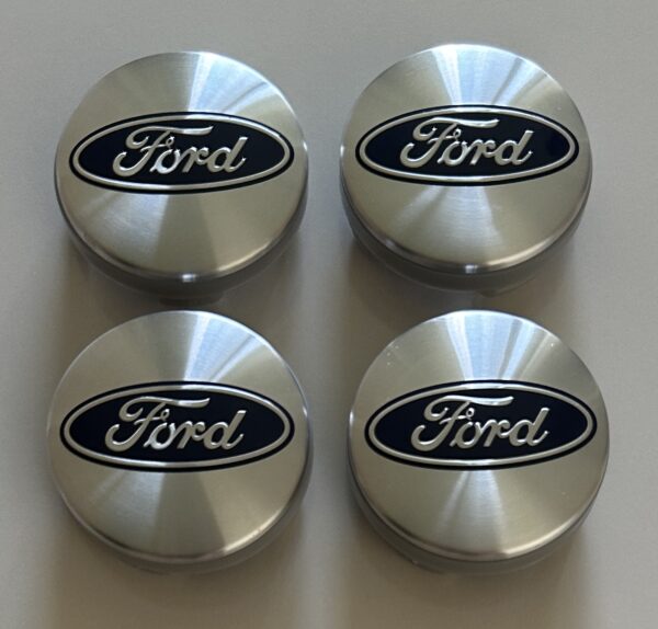 original.jpeg 4 pcs (Set) 54mm - 2.13inch Silver Ford Wheel Center Hub Caps