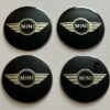 original.jpeg 4 pcs (Set) 65mm - 2.56inch Black Mini Cooper Wheel Center Hub Caps Stickers