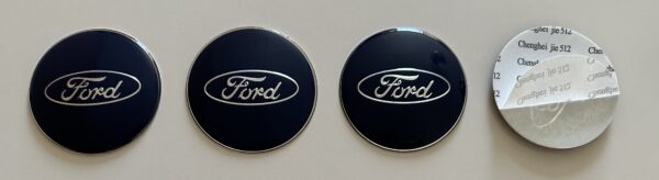 original.jpeg 4 pcs (Set) 70mm - 2.75inch Dark Blue Ford Wheel Center Hub Caps Stickers