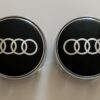 original.jpeg 4 pcs (Set) 68mm - 2.68inch Black Audi Wheel Center Hub Caps