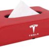original.jpeg 1 pcs Tissue Box for Tesla Model 3/Y/S/X - Red Armrest Box