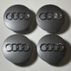 original.jpeg 4 pcs (Set) 68mm - 2.68inch Matte Gray Audi Wheel Center Hub Caps (8D0601170)