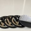 original.jpeg 4 pcs (Set) 65mm - 2.56inch Black Volkswagen Wheel Center Hub Caps Stickers
