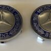 original.jpeg 4 pcs (Set) 68mm - 2.68inch Silver & Blue Mercedes Benz Wheel Center Hub Caps