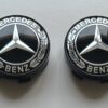 original.jpeg 4 pcs (Set) 60mm - 2.36inch Black Mercedes Benz Wheel Center Hub Caps