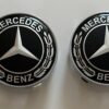 original.jpeg 4 pcs (Set) 68mm - 2.68inch Black Mercedes Benz Wheel Center Hub Caps