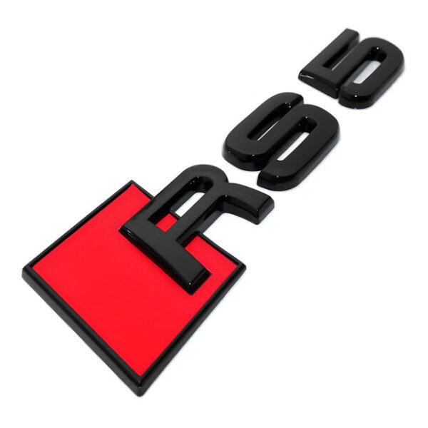 original.jpeg 1 pcs Black Audi RS5 Metal Emblem Sticker