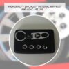 original.jpeg 4 pcs (Set) Tesla Silver Wheel Tire Valve Stem Caps + Wrench Keychain for Tesla Model X S 3 Y