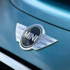 1 pcs Silver 3D Mini Cooper Metal Emblem Sticker for Hood & Trunk