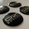 original.jpeg 4 pcs (Set) 65mm - 2.56inch Black OZ Racing Wheel Center Hub Caps Stickers