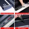original.jpeg 4 pcs Carbon Fiber Car Door Sill Scuff Protector Set for Audi - Anti-Scratch Strip