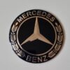 original.jpeg 4 pcs (Set) 56mm - 2.20inch Black Mercedes Benz Wheel Center Hub Caps Stickers