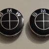 4 pcs (Set) 68mm - 2.68inch Full Black BMW Wheel Center Hub Caps (36136783536)
