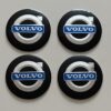 original.jpeg 4 pcs (Set) 56mm - 2.20inch Black Volvo wtih Blue Logo Wheel Center Hub Caps Stickers