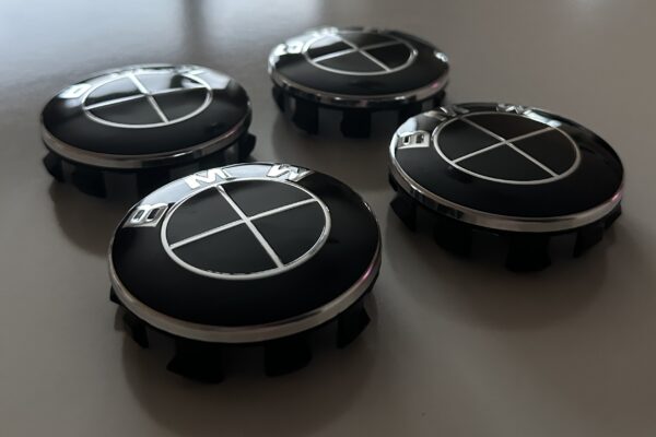 original.jpeg 4 pcs (Set) 56mm - 2.20inch Full Black BMW Wheel Center Hub Caps