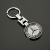 original.png 1 pcs High Quality Silver Mercedes Benz Metal Keychain